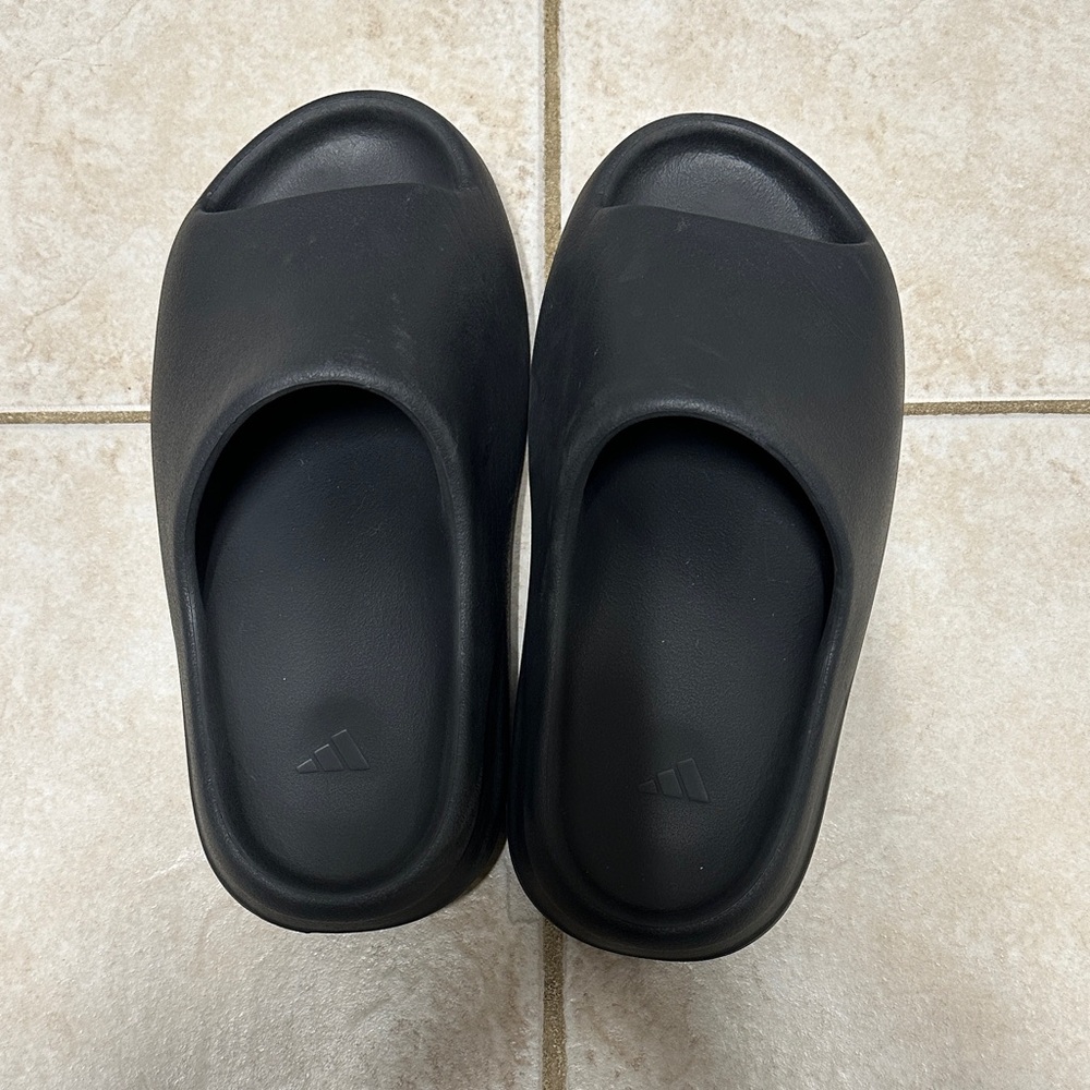 Adidas Core Black Slide Sandals